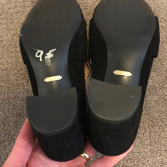 Vionic Presley Suede Mule Black Size 9.5 - Picture 9 of 9